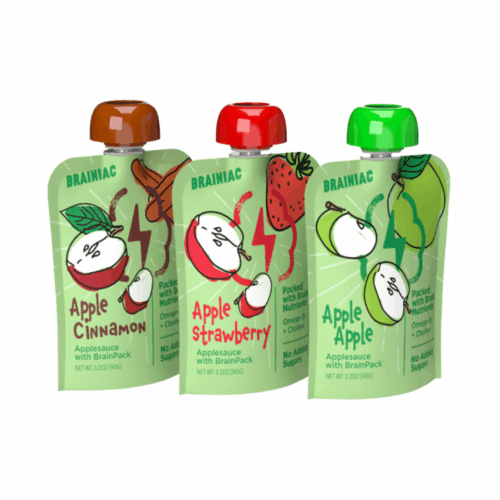 Brainiac Fruit and Veggie Applesauce (1 Pouch)