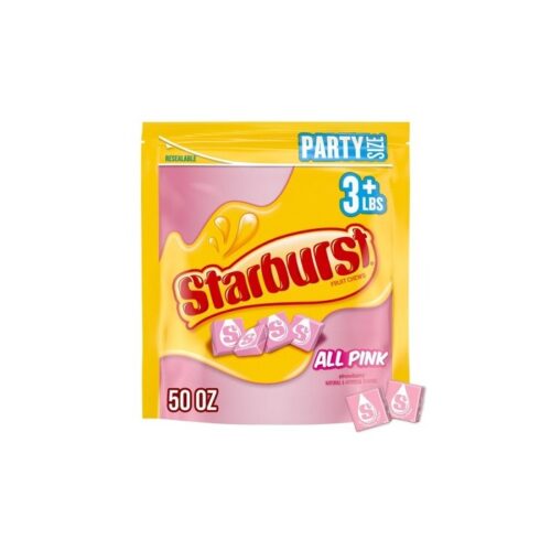STARBURST All Pink Chewy Candy Pink