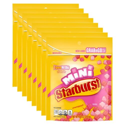 STARBURST Fruit Chews Candy - FaveREDS Minis