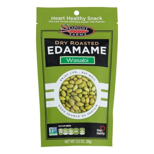 Seapoint Farms Dry Roasted Crunchy Edamame - Wasabi