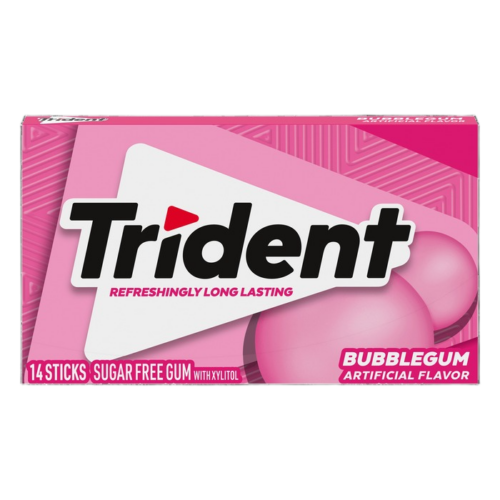 Trident Bubblegum Sugar Free